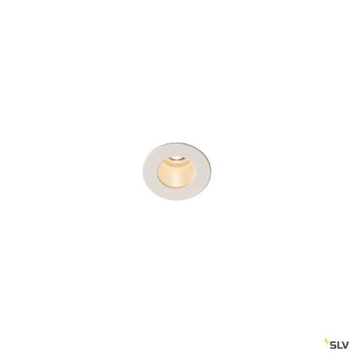 [DC1000914] HORN MINI, encastré de plafond ou mural intérieur, blanc, LED, 1,2W, 3000K 1000914