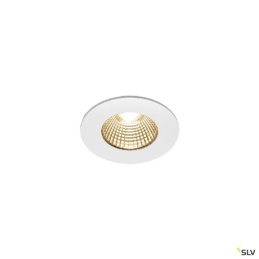 [DC1002099] PATTA-I encastré plafond, rond, blanc, LED 7,3W 1800-3000K 1002099