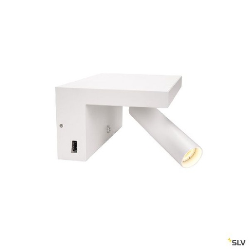 [DC1002140] FIDO, applique, blanc, LED 6,6W 3000K, avec variation 1002140