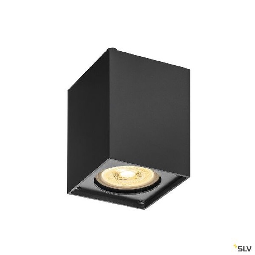 [DC1002216] ALTRA DICE, plafonnier intérieur, simple, noir, GU10/QPAR51, 35W max 1002216