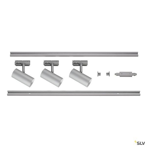 [DC1002612] NOBLO SPOT, kit rail 1 allumage, intérieur, gris, LED, 22,5W, 2700K, 3 sp 1002612