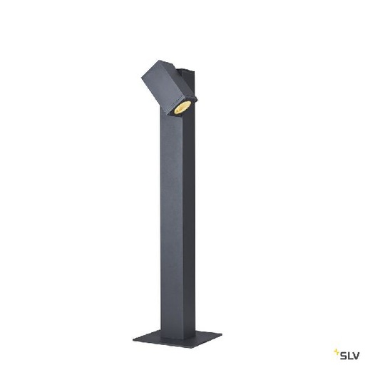 [DC1002870] THEO PATHLIGHT, borne extérieure, simple, anthracite, GU10, 7W max, IP44 1002870