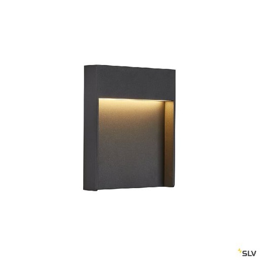 [DC1002952] FLATT, applique extérieure, anthracite, LED, 14W, 3000K/4000K, IP65 1002952