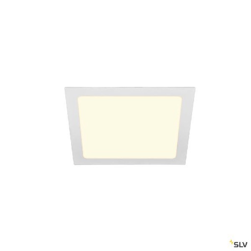 [DC1003013] SENSER 24, encastré de plafond intérieur, carré, blanc mat, LED, 13W, 3000K 1003013