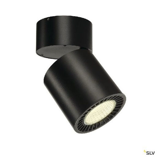 [DC1003287] SUPROS, plafonnier intérieur, move, 60°, noir, LED, 31W, 4000K, IRC90 1003287