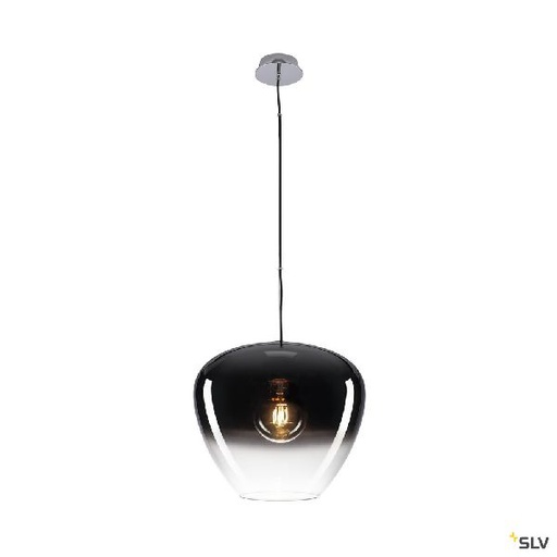 [DC1003444] PANTILO CONVEX 40, suspension intérieure, chrome, E27, 40W max 1003444