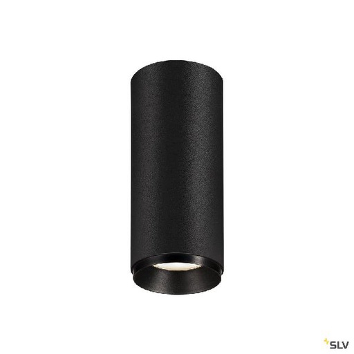[DC1004428] NUMINOS® S, plafonnier intérieur, 60°, noir, LED, 11W, 4000K, variable Dali 1004428