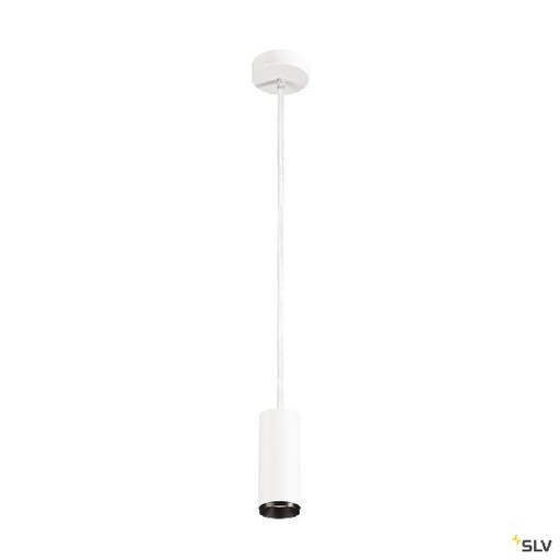 [DC1004454] NUMINOS® S, suspension, 24°, blanc/noir, LED, 11W, 4000K, variable Dali 1004454