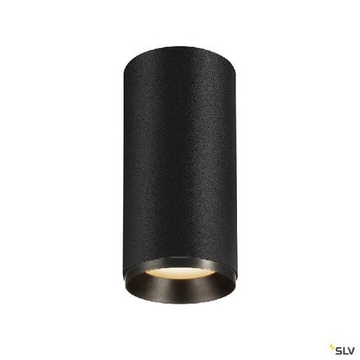 [DC1004611] NUMINOS® L, plafonnier intérieur, 36°, noir, LED, 28W, 3000K, variable Dali 1004611