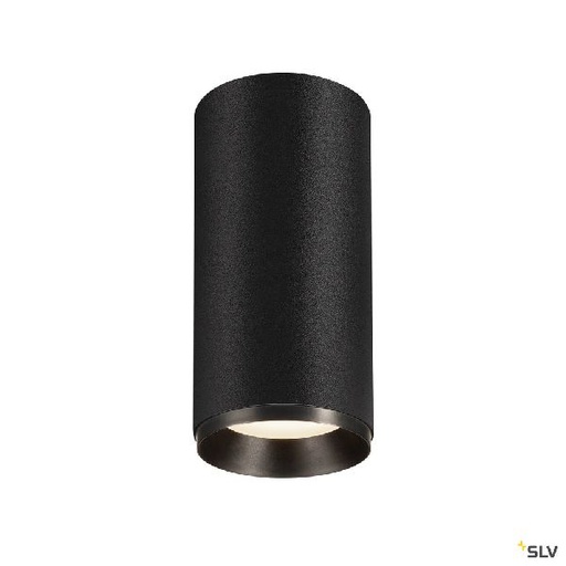 [DC1004618] NUMINOS® L, plafonnier intérieur, 24°, noir, LED, 28W, 4000K, variable Dali 1004618