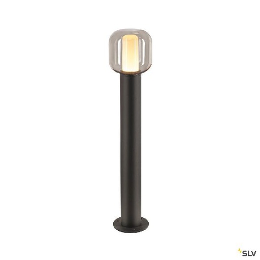 [DC1004680] OVALISK 75, borne extérieure, anthracite, LED, 9W, 3000/4000K, interrupteur CCT, 1004680