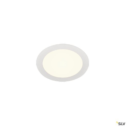 [DC1004695] SENSER 18, encastré de plafond intérieur, rond, blanc, LED, 9,7W, 4000K 1004695