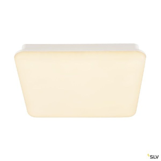 [DC1005088] SIMA, applique plafonnier, carré, blanc, LED, 24W, 3000K, plast recyclé, détect 1005088