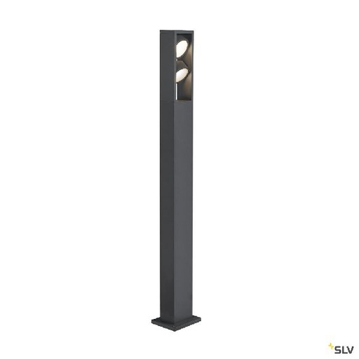 [DC1005439] ESKINA FRAME 125, borne ext, double, anthracite, LED, 27W, 3000/4000K, IP65, CCT 1005439