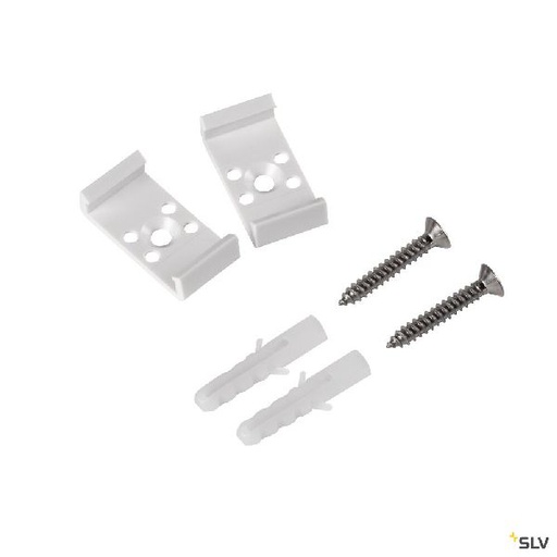 [DC1006126] BATTEN, clips de montage, blanc 1006126
