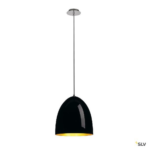 [DC133060] PARA CONE 30, suspension intérieure, Ø 30 cm, noir/or, E27, 60W max 133060