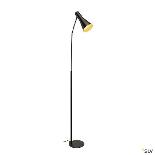 [DC146010] PHELIA, lampadaire intérieur, noir, E27, 23W max 146010