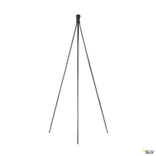 [DC155492] FENDA, lampadaire intérieur, trépied, chrome, E27, 40W max, sans abat-jour 155492