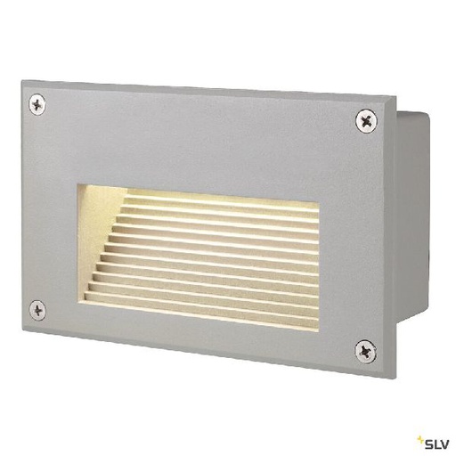 [DC229702] BRICK DOWNUNDER, encastré mural extérieur, gris, LED, 1,4W, 3000K, IP54 229702