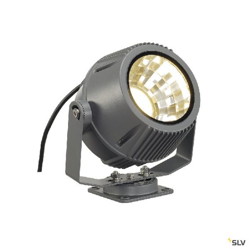 [DC231072] FLAC BEAM®, projecteur extérieur, gris foncé, LED, 27W, 3000K, IP65 231072