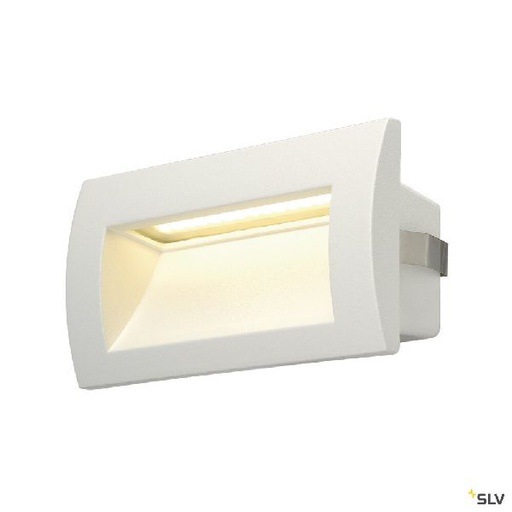 [DC233621] DOWNUNDER OUT M, encastré mural extérieur, blanc, LED, 4W, 3000K, IP55 233621