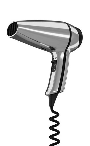 [JVD8221193] Sèche-Cheveux CLIPPER II pistolet chromé - JVD 8221193