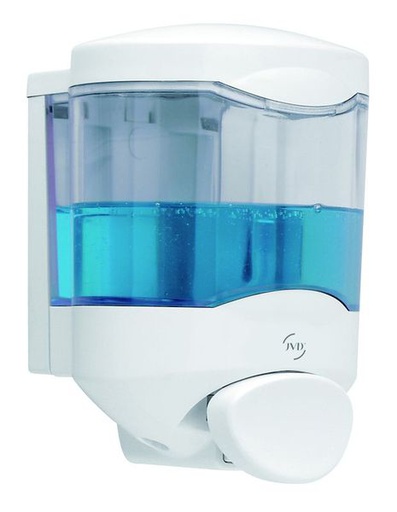 [JVD844098] Distributeur Savon CRYSTAL 450ml bouton-poussoir - JVD 844098