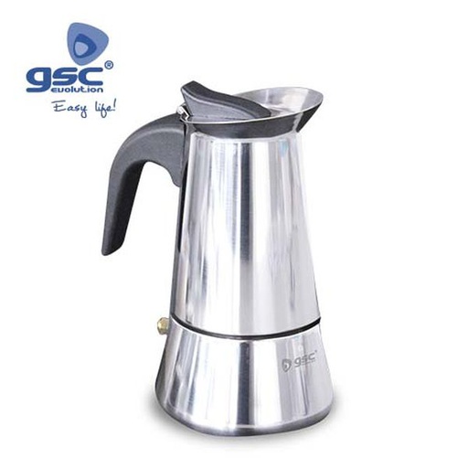 [GC002703007] Cafetière induction inox 4 tasses | 002703007