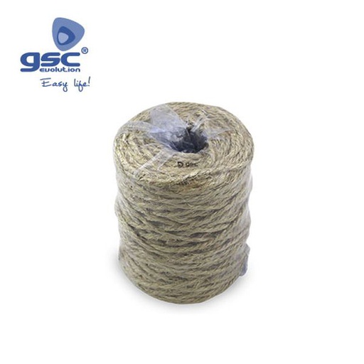 [GC002702547] Corde en Sisal Ø3.0mmx100M Linéaire 500gr. | 002702547