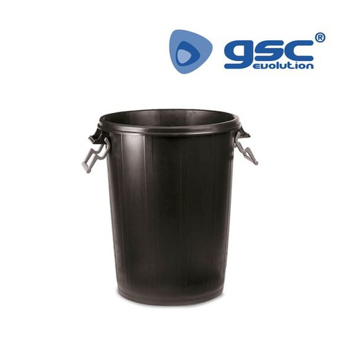 [GC002703140] Poubelle sans couvercle plastique 100L. | 002703140