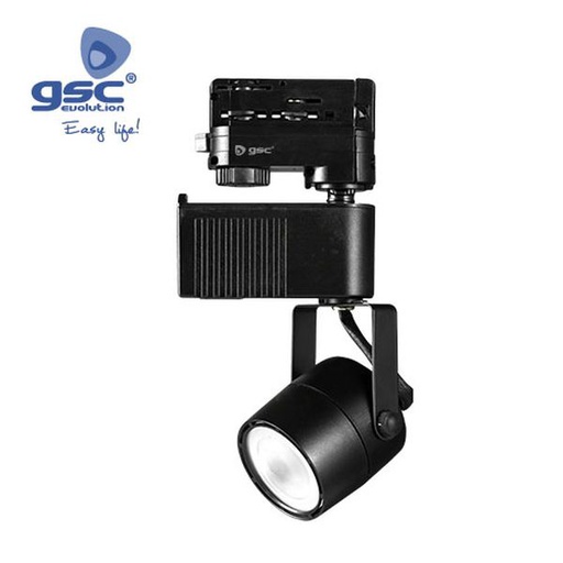 [GC000705330] Projecteur de piste LED 3 phases 28W 4000K Noir | 000705330