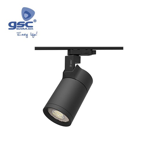 [GC000705271] Projecteur de piste LED 3 phases 30W 3000K Noir | 000705271