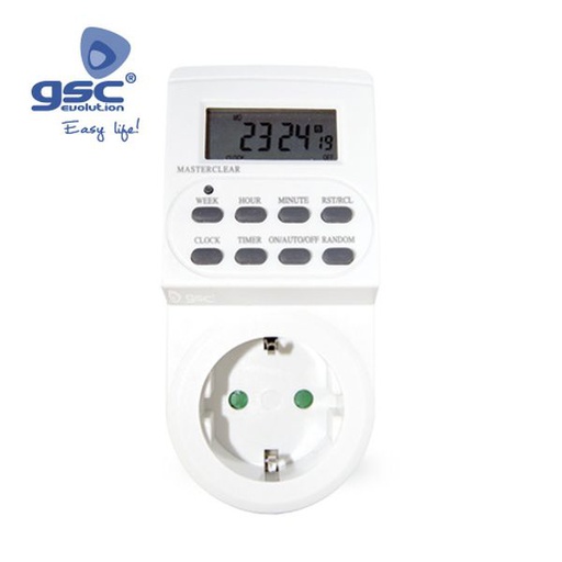 [GC000400115] Programmateur digital jour/semaine - Blister | 000400115