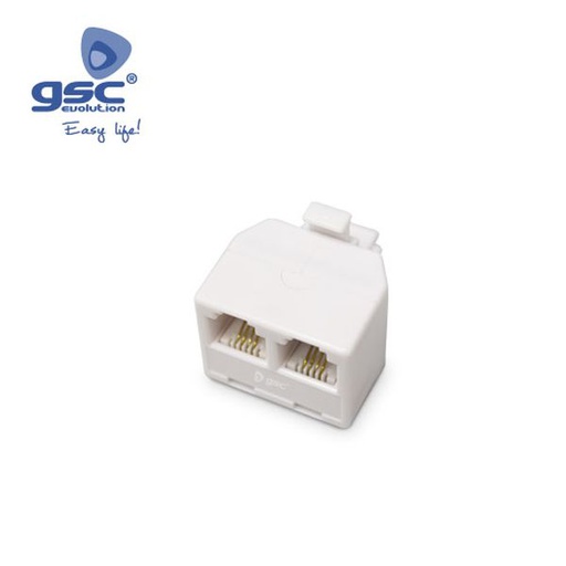 [GC002600943] Multiprise éthernet 1 Mâle vers double Femelle tel | 002600943