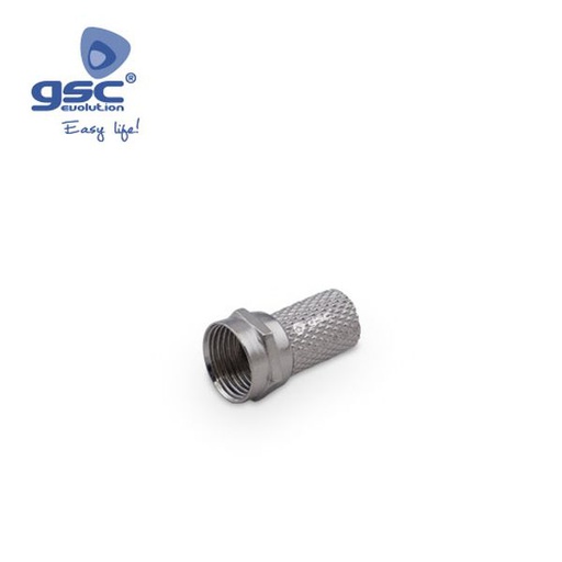 [GC002600925] Raccord Alu RG6 Câble | 002600925