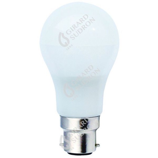 [GS160192] Standard a60 led 330° 9w b22 2700k 806lm 312546160 160192