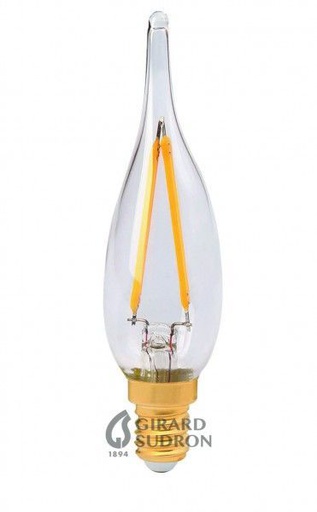 [GS711612] Flamme gs1 filament led 1w e12 2700k 100lm cl. 711612