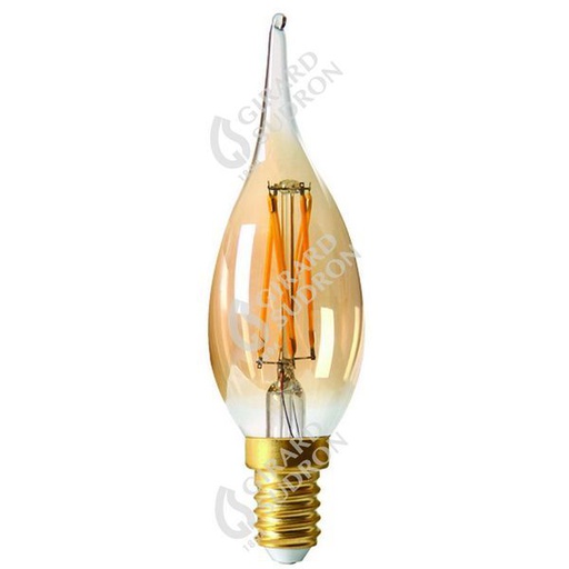 [GS713784] Flamme gs4 filament led 5w e12 2500k 420lm dim. am 713784