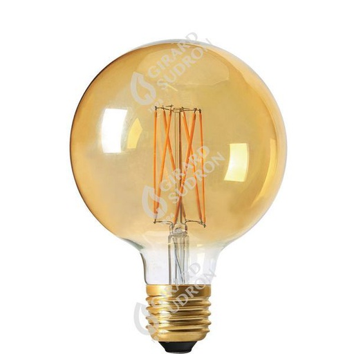 [GS716600] Globe g95 filament led 4w e27 2100k 260lm dim. amb 716600