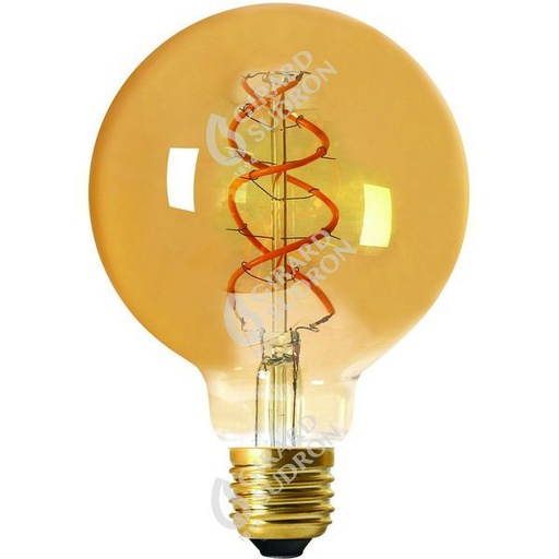 [GS716601] Globe g95 filament led twisted 5w e27 2000k 260lm 716601