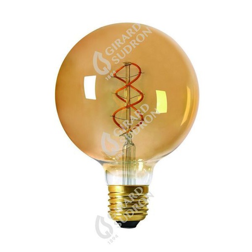 [GS716602] Globe g125 filament led twisted 5w e27 2000k 260lm 716602