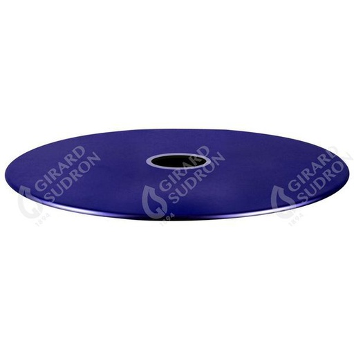 [GS300505] Abat-jour mtal disque ø300mm bleu outremer 300505