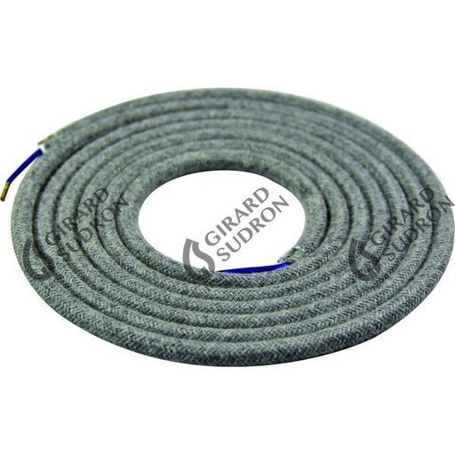 [GS189624] Câble rond chin gris 2 mtres 2 x 0,75mm2 189624