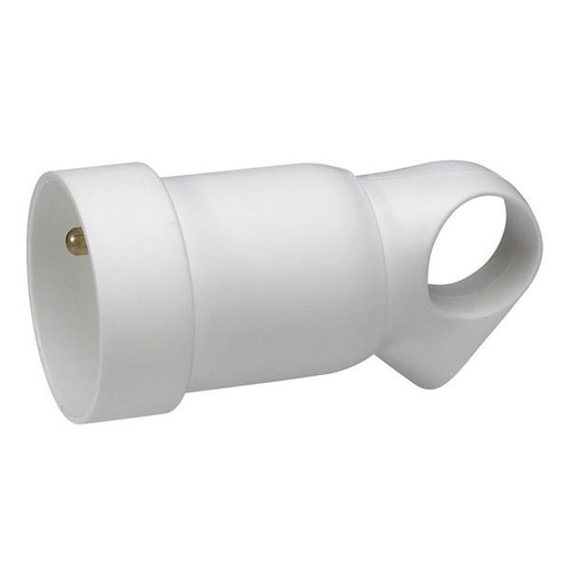 [LEG050421] Prolongateur Plastique 2P+T 16A À Anneau Blanc legrand 050421