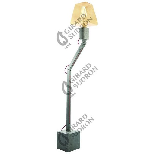 [GS158990] Lampadaire articul sur pied en polyal design by fa 158990