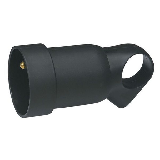 [LEG050429] Prolongateur Plastique 2P+T 16A À Anneau Noir legrand 050429