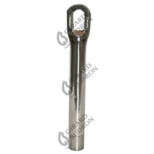 [GS282171] Tube laiton dec.chrome d10 10x1 9cm 282171