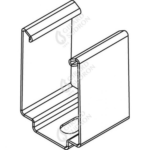 [GS164459] Patte de fixation pour profile aluminium 14x14 164459