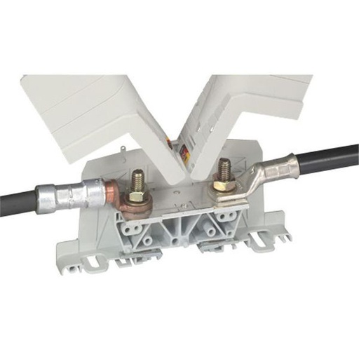 [LEG039013] Bloc Jonctions Puissance Aluminium Ou Cuivre Équipé Plage-Pl legrand 039013