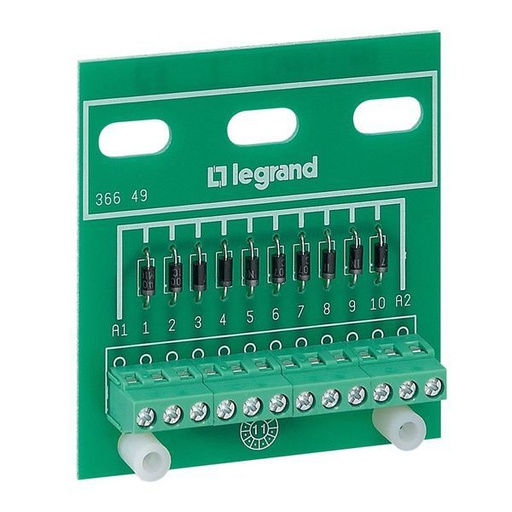 [LEG036649] Platines 10 Diodes legrand 036649
